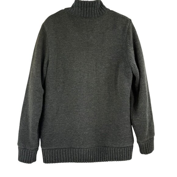 Northwest Territory Men's Gray Full-Zip Cable Knit Sweater,  Size M - Picture 2 of 8